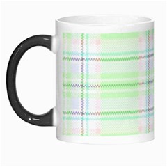 Green Pastel Plaid Morph Mugs by allthingseveryone