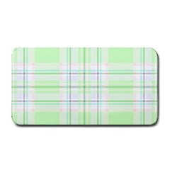 Green Pastel Plaid Medium Bar Mats by allthingseveryone