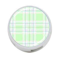 Green Pastel Plaid 4-port Usb Hub (one Side) by allthingseveryone