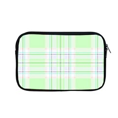 Green Pastel Plaid Apple Macbook Pro 13  Zipper Case by allthingseveryone