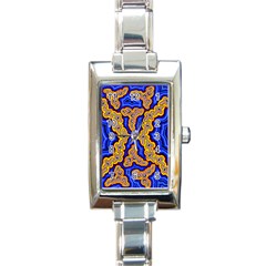 Emu Dreaming Rectangle Italian Charm Watch by hogartharts