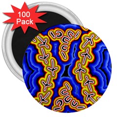 Emu Dreaming 3  Magnets (100 Pack) by hogartharts