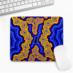 Emu Dreaming Large Mousepads by hogartharts