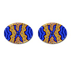 Emu Dreaming Cufflinks (oval) by hogartharts