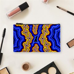 Emu Dreaming Cosmetic Bag (small)  by hogartharts