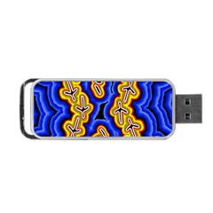 Emu Dreaming Portable Usb Flash (one Side) by hogartharts