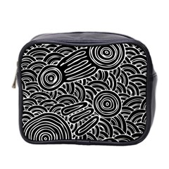 Meeting Places Mini Toiletries Bag 2-side by hogartharts