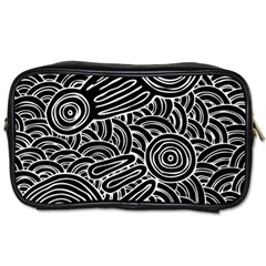 Meeting Places Toiletries Bags 2-side by hogartharts