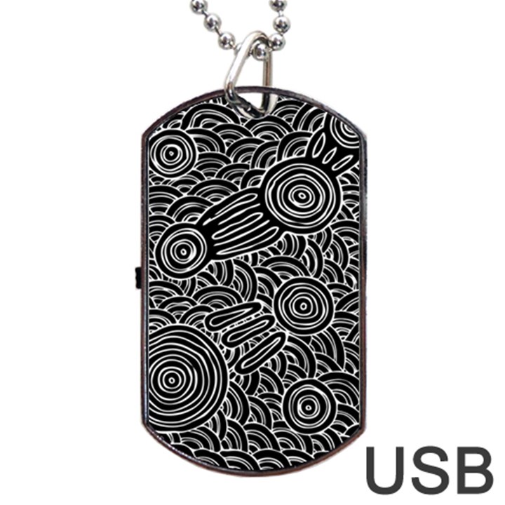 Meeting Places Dog Tag USB Flash (Two Sides)