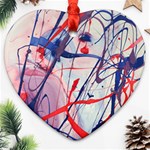 Messy Love Ornament (Heart) Front