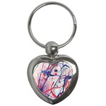 Messy Love Key Chains (Heart)  Front