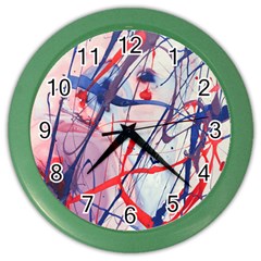 Messy Love Color Wall Clocks