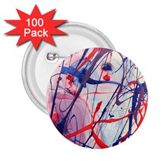 Messy Love 2 25  Buttons (100 Pack) 