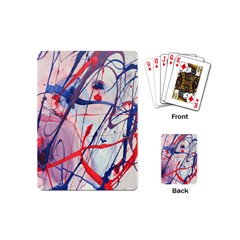 Messy Love Playing Cards (mini)  by LaurenTrachyArt