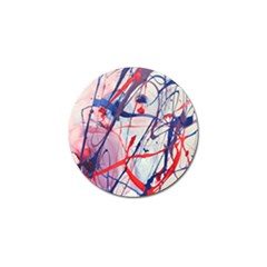 Messy Love Golf Ball Marker by LaurenTrachyArt