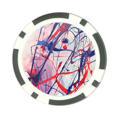 Messy Love Poker Chip Card Guard