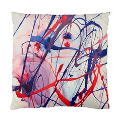 Messy Love Standard Cushion Case (two Sides) by LaurenTrachyArt