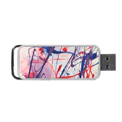 Messy Love Portable Usb Flash (one Side) by LaurenTrachyArt