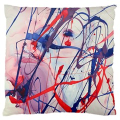 Messy Love Standard Flano Cushion Case (one Side) by LaurenTrachyArt