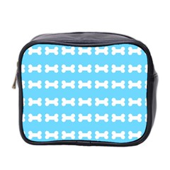 Dog Bone Background Dog Bone Pet Mini Toiletries Bag 2-side by Celenk