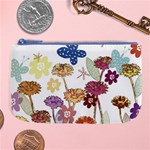 Flowers Butterflies Dragonflies Large Coin Purse Front