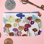 Flowers Butterflies Dragonflies Large Coin Purse Back