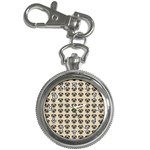 Puppy Dog Pug Pup Graphic Key Chain Watches Front