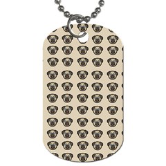 Puppy Dog Pug Pup Graphic Dog Tag (one Side) by Celenk