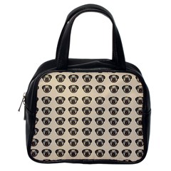 Puppy Dog Pug Pup Graphic Classic Handbags (one Side) by Celenk