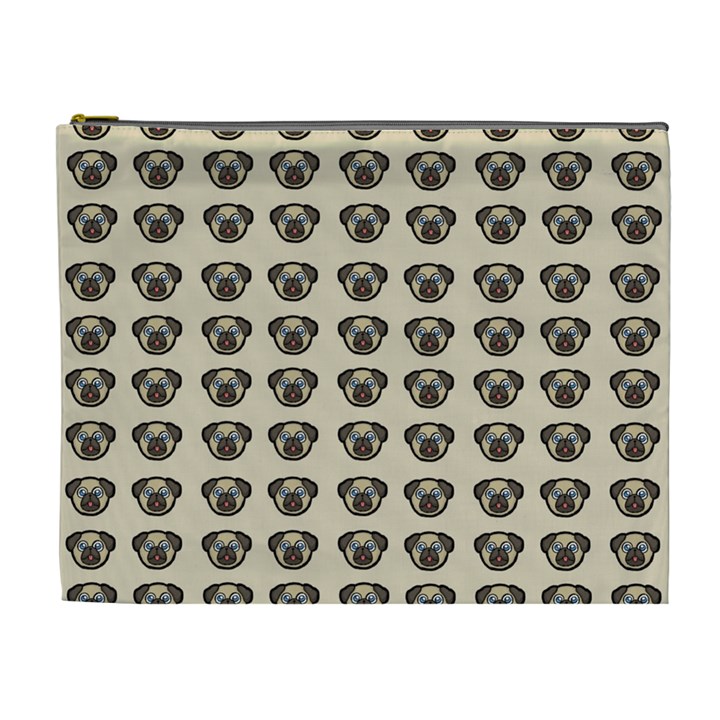 Puppy Dog Pug Pup Graphic Cosmetic Bag (XL)