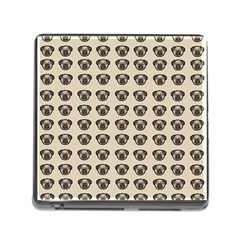 Puppy Dog Pug Pup Graphic Memory Card Reader (square) by Celenk