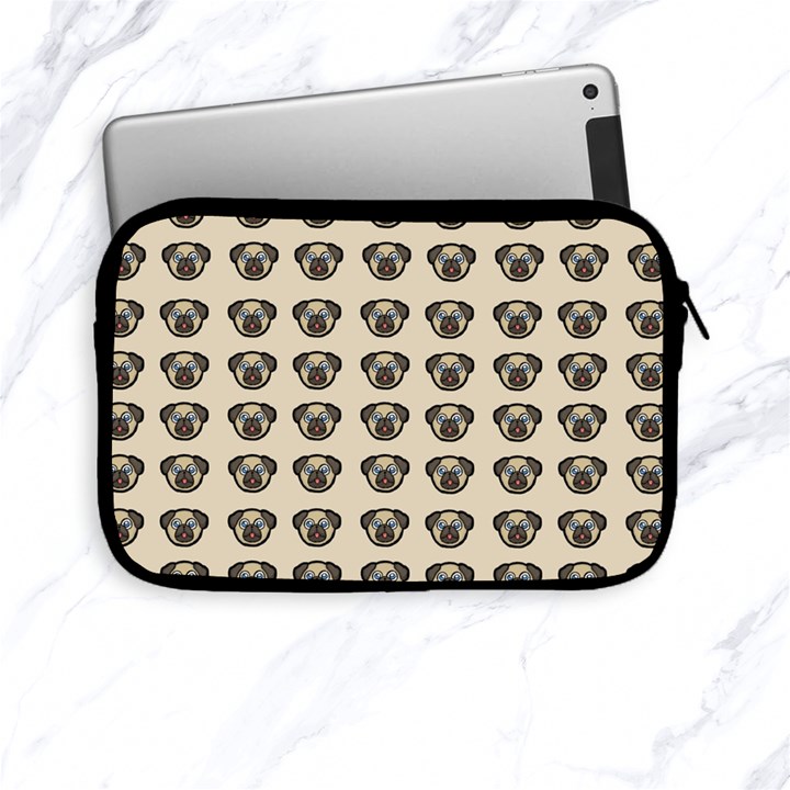 Puppy Dog Pug Pup Graphic Apple iPad Mini Zipper Cases