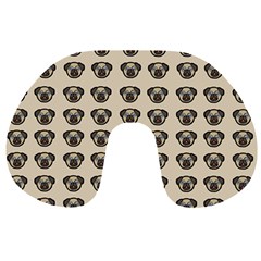 Puppy Dog Pug Pup Graphic Travel Neck Pillows by Celenk