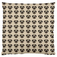 Puppy Dog Pug Pup Graphic Standard Flano Cushion Case (two Sides) by Celenk