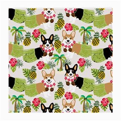 Hula Corgis Fabric Medium Glasses Cloth by Celenk