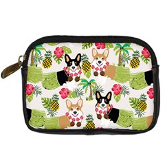 Hula Corgis Fabric Digital Camera Cases by Celenk