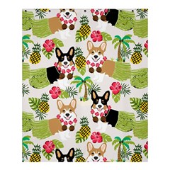 Hula Corgis Fabric Shower Curtain 60  X 72  (medium)  by Celenk