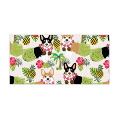 Hula Corgis Fabric Yoga Headband by Celenk