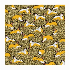 Sleeping Corgi Medium Glasses Cloth (2-side) by Celenk