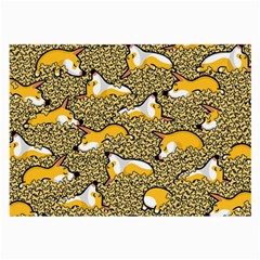 Sleeping Corgi Large Glasses Cloth (2-side) by Celenk