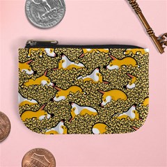 Sleeping Corgi Mini Coin Purses by Celenk