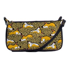 Sleeping Corgi Shoulder Clutch Bags by Celenk