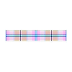 Pink And Yellow Plaid Flano Scarf (mini) by allthingseveryone