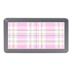 Pink Pastel Plaid Memory Card Reader (mini) by allthingseveryone