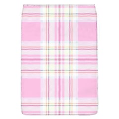 Pink Pastel Plaid Flap Covers (l)  by allthingseveryone