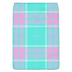 Blue And Pink Pastel Plaid Flap Covers (l)  by allthingseveryone