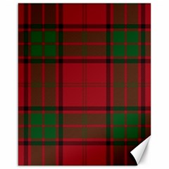 Red And Green Tartan Plaid Canvas 16  X 20   by allthingseveryone