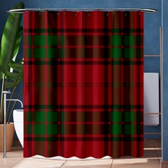 Red And Green Tartan Plaid Shower Curtain 60  X 72  (medium)  by allthingseveryone