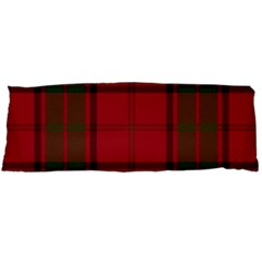 Red And Green Tartan Plaid Body Pillow Case (dakimakura) by allthingseveryone