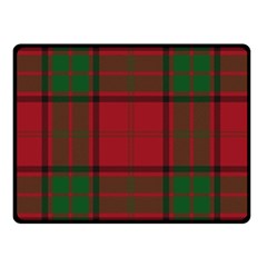 Red And Green Tartan Plaid Double Sided Fleece Blanket (small)  by allthingseveryone